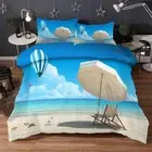Balloon Beach Bath 3D Printing Duvet Quilt Doona Covers Pillow Case Bedding Sets