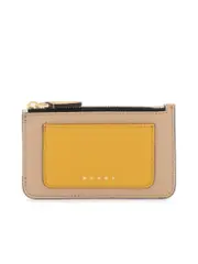 Marni Tricolor Zippered Cardholder