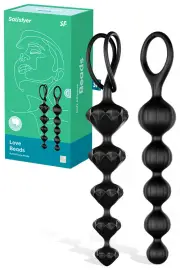 Satisfyer Love Beads Silicone 2pce Anal Beads Set
