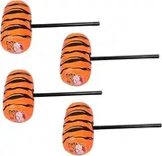 MOLUCKFU 4pcs Large Inflatable Hammer for Funny Party Props Bright Color Mallets for Birthday Celebrations Halloween Costume Accessories Safe and Interactive Playtime
