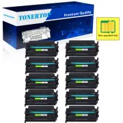 10PK Toner Cartridge with Chip Fits for HP 58A CF258A M404dn M404dw MFP M428fdn