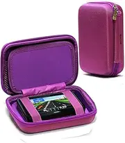 [Navitech] Purple Hard Carry Case Compatible with The Tomtom Via 53 GPS