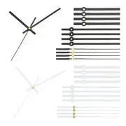 10 Set Replacement Clock Hands Kit Mechanism Movement Wall Black,White A06/A07