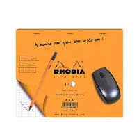 在飛比找博客來優惠-【Rhodia】滑鼠墊筆記本_5x5方格內頁_30張