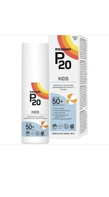 P20 Sun Care for Kids SPF 50+ Very High UVA UVB Suncare Cream 100ml