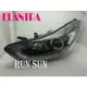 ●○RUN SUN 車燈,車材○● 現代 HYUNDAI 11 12 13 14 ELANTRA 愛捷達 光版黑框魚眼光圈大燈