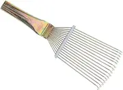 Horse Grooming Brush Horse Hair Scraper Livestock Rake Sturdy Metal Horse Brush Easy to Handle Maintain Horse Coat