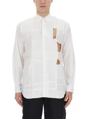 [Comme Des Garçon Shirt] Comme Des Garçon Shirt-Cut Out Shirt-Uomo M