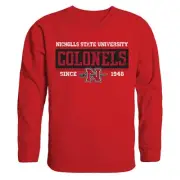 Nicholls State University Colonels NSU Established Crewneck Sweatshirt Sweater