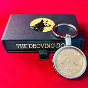 70th Anniversary Gift Present 1955 Australian Penny Keyring