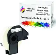 Cartridge Planet Compatible Label Roll for Brother DK-11203 DK11203 17mm x 87mm 300 Labels per Roll for Brother QL1050 QL1050N QL1060N QL1100 QL1110NWB QL500 QL550 QL570 QL580N QL650TD QL700 QL720NW QL800 QL810W QL820NWB Label Printer