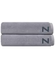 DePera Home Set of 2 Puresoft Monogrammed Turkish Bath Towels