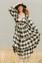 Wing And A Prayer Maxi Dress--SHA-SH2102-2