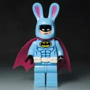 Custom Lego Easter Bunny Batman, coltlbtm22, USA Ships Free!