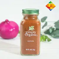 在飛比找淘寶網優惠-美國Simply Organic卡宴辣椒粉零卡零脂無鹽燒烤調