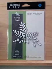 Sylvan Sprig Style 1433 Poppy Stamps Steel Craft Die