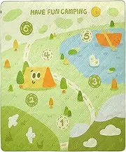 Camping Gear with Carry Strap | Ideal for Camping Tents, Adults & Children | Tent Floor Mat Foldable Beach Pad for Outdoor Activities
