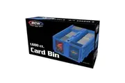 BCW Collectible Card Bin Blue 1600ct
