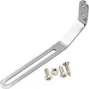 Musiclily Pro Universal Pickguard Bracket Support for Archtop Jazz Hollow Body Guitar, Chrome