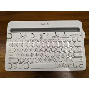 Logitech 羅技 K480 藍芽 多功能 無線鍵盤 (二手)(鍵盤無作用)