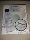 RETINOL Skincare Facial1.Foam Cleanser-Face Moisturizer+silicone pads
