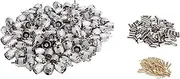 xioaue 100PCS Antenna Connector RF Coaxial Connector N-Type Male N-C-J3 All Copper Internal Thread Internal Pin Crimping Type