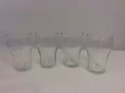 Lot of 4 Coca Cola Coke Glasses - Excellent/Like New Condition