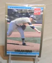 1992 Donruss Unopened Coca-Cola Pack of Cards, Nolan Ryan, Brian Keith Barnes