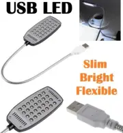 Bright 28LED Flexible USB Mini Reading Lamp Computer Laptop Desk Table Bed Light
