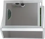 BUTIFULSIC Small Wall Mounted Complaint Box with Lock Aluminium Alloy Mailbox for Office Use Lightweight and Suggestion Box Secure Lockable Letter Box for Convenient Use