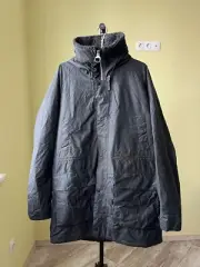 Barbour Fenton Wax Jacket Parka XXL