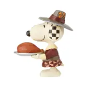 Peanuts by Jim Shore Snoopy as Pilgrim Mini Figurine