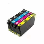 4 x 812XL 812 XL Ink Cartridge Compatible for EPSON WF3820 WF3825 WF4830 WF4835