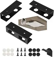 Under-Desk Laptop Stand Tray with Hidden Storage, Scratch-Resistant Design + Free Earphone Hook for Laptop Accessories