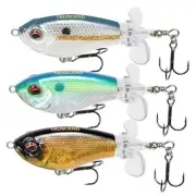 PoPobait Plopper with BKK Hooks, Top Water Fishing Lures for Bass A-3",0.3oz