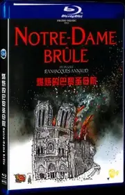 2022 Movie Blu-ray 1-Disc All Region Notre-Dame brûle‎ (2022) Box Set BD