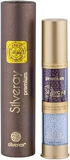 Silveray Gold Premium Mist Spray with 99.99 Percent Pure Silver Foam and Ceramic Balls/Moisturizing Effect/Colloidal Silver Water/Just Bottle without Water or Liquid