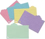 LALAFINA Blank Index Cards Note Taking Pads Small Notepad Study Cards Practical Notebooks