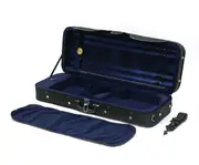 Oblong Viola Case- TG Hill Blk/Blu 16+in