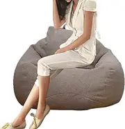 Beanbag | Storage Bean Bag | Bean Bag Chair No Filler, Lazy Lounger Bean Bag, Bean Bag Insert Replacement, Stuffed Bean Bag Storage Chair, Lazy Bag Washable for Adult Kid