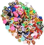NUOBESTY 300pcs Fun Thumb Tacks for Cork Board Colored Round Head Push Pins for Office DIY Crafts for Bulletin Boards Posters and Photo Walls