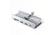 Orico MH5PC-10-SV-BP USB-C Hub Clamp with Card Reader - Silver