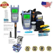 All-in-One Fiber Optic Toolkit with Visual Fault Locator & Optical Power Meter