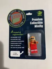 A Real American Citizen Brick Minifig Minifigure Brand New