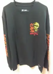 DC Shoe Co x Slayer Seasons tour longsleeve tee black SM