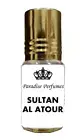 SULTAN AL ATOUR Perfume Oil by Paradise Perfumes - Top Fragrance Scent Oil 3ml