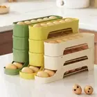 Slide Type Fridge Egg Rack Large Capacity Egg Roller Rack Fridge