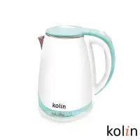 在飛比找博客來優惠-Kolin歌林 1.5L防燙不銹鋼快煮壺 KPK-DL150