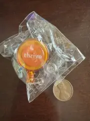 Orange - Retractable Badge Holder - Reel - Lanyards - Stethoscope Thrive