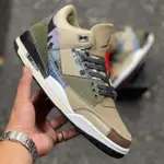 AIR JORDAN 3 PATCHWORK CAMO(最高品質)免費水手襪